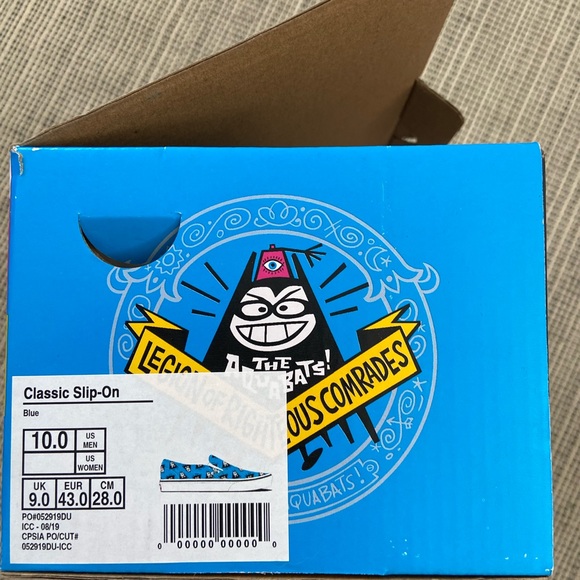NWT Vans x Aquabats Super Shoes M 10 main image 8